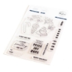 Picture of Pinkfresh Studio Dies & Stamps Set Σφραγίδες και Μήτρες Κοπής - Festive Tickets, 12τεμ.