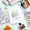 Picture of Pinkfresh Studio Dies & Stamps Set Σφραγίδες και Μήτρες Κοπής - Festive Tickets, 12τεμ.