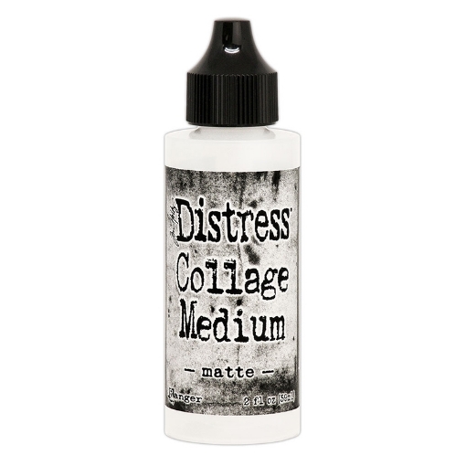 Picture of Ranger Tim Holtz Distress Collage Medium Matte 59ml – Διάφανο Ματ Gel Medium για Collage & Mixed Media