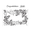 Picture of Crafter's Companion Gemini Stamp & Die Σετ Σφραγίδες και Μήτρες Κοπής - Butterfly Frame, 4τεμ.