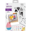 Picture of Crafter's Companion Gemini Stamp & Die Σετ Σφραγίδες και Μήτρες Κοπής - Sweet Treats, 18τεμ.