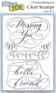 Picture of The Crafter's Workshop Clear Stamps Διάφανες Σφραγίδες - Missing You, 5τεμ.