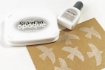 Picture of StazOn Opaque Solvent Ink Kit Μεταλλικό Μελάνι & Ανταλλακτικό Για Ημιπορώδεις και Μη Πορώδεις Επιφάνειες- Cotton White, 4 τεμ.