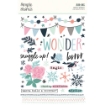 Picture of Simple Stories Winter Wonder  Rub-Ons Φύλλο Μεταφοράς Εικόνας 6''X8", 2τεμ.