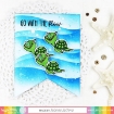 Picture of Waffle Flower Stamp & Die Set Σετ Σφραγίδες και Μήτρες Κοπής - Sea Birthday, 30τεμ.