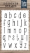 Picture of Echo Park Stamp & Die Set Σετ Σφραγίδες και Μήτρες Κοπής - McKell Lowercase Alpha, 52τεμ.