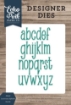 Picture of Echo Park Stamp & Die Set Σετ Σφραγίδες και Μήτρες Κοπής - McKell Lowercase Alpha, 52τεμ.