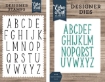 Picture of Echo Park Stamp & Die Set Σετ Σφραγίδες και Μήτρες Κοπής - McKell Uppercase Alpha, 52τεμ.