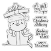 Picture of Crafter's Companion Cute Penguin Clear Stamps Διάφανες Σφραγίδες - Sending Holiday Cheer, 5τεμ.