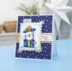 Picture of Crafter's Companion Cute Penguin Clear Stamps Διάφανες Σφραγίδες - Sending Holiday Cheer, 5τεμ.