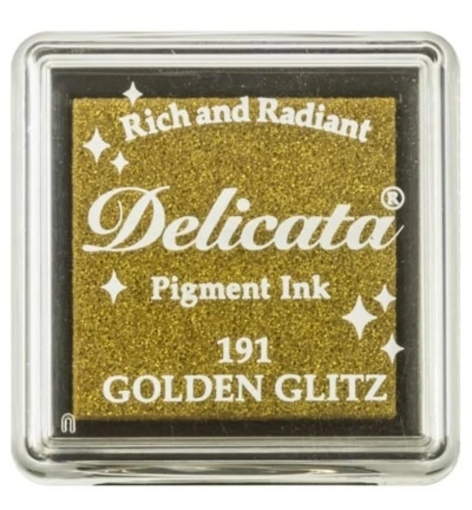 Picture of Tsukineko Delicata Pigment Ink Pad - Golden Glitz