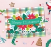 Picture of American Crafts Paige Evans Cardstock Αυτοκόλλητα με Red Foil - Sugarplum Wishes, 81τεμ.
