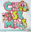 Picture of American Crafts Paige Evans Cardstock Αυτοκόλλητα με Red Foil - Sugarplum Wishes, 81τεμ.