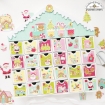 Picture of Doodlebug Chipboard Advent Calendar House - Ημερολόγιο Αντίστροφης Μέτρησης