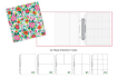 Picture of American Crafts Paige Evans Album Kit 6"X8"- Sugarplum Wishes Κιτ, 16 τεμ