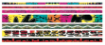 Picture of Dyan Reaveley Dylusions Washi Tape Διακοσμητικές Ταινίες - Set 6, 7τεμ.