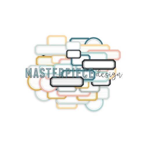 Picture of Masterpiece Design Διακοσμητικά Εφήμερα - Baby Boy, Label Mix, 40τεμ.