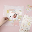 Picture of American Crafts Cardstock Αυτοκόλλητα - Hello Little Girl, 91τεμ.