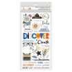 Picture of American Crafts Vicki Boutin Thickers Αυτοκόλλητα - Discover + Create, Phrase Daily Reminder, 82τεμ.