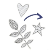Picture of American Crafts Vicki Boutin Chipboard Shapes Διακοσμητικά - Discover + Create, 50τεμ.