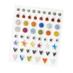 Picture of American Crafts Vicki Boutin Puffy Αυτοκόλλητα - Discover + Create, 112τεμ.