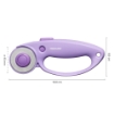 Picture of Fiskars Stick Rotary Cutter 45mm Ultra Lilac – Περιστροφικός Κόπτης Υψηλής Ακρίβειας για Ύφασμα, Felt & Vinyl 