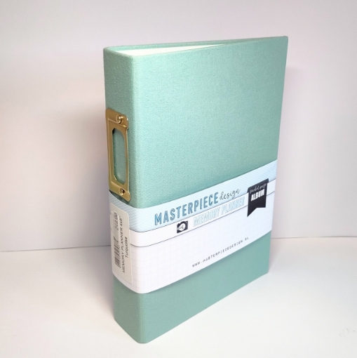 Picture of Masterpiece Design Memory Planner Άλμπουμ με Κρίκους - Turquoise, 4" x 8"