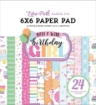 Picture of Echo Park Double-Sided Paper Pad 6"X6" - Make A Wish Birthday Girl