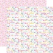 Picture of Echo Park Μπλοκ Scrapbooking Διπλής Όψης 6” x 6” | Make A Wish Birthday Girl