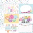 Picture of Echo Park Μπλοκ Scrapbooking Διπλής Όψης 6” x 6” | Make A Wish Birthday Girl