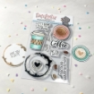 Picture of Time For Tea Designs Διάφανες Σφραγίδες - Coffee Lovers, 13τεμ.