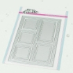Picture of Heffy Doodle Metric Storyboard Backdrop | Μεταλλικές Μήτρες Κοπής A6 με 5 Stitched Παράθυρα, 6τεμ.