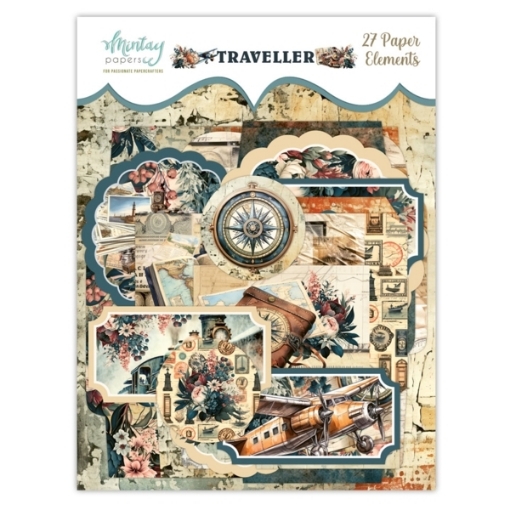 Picture of Mintay Papers Διακοσμητικά Elements - Traveller, 27τεμ.