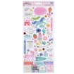 Picture of American Crafts Cardstock Αυτοκόλλητα 6"X12" - Cool Girl, 113τεμ.
