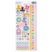 Picture of American Crafts Cardstock Αυτοκόλλητα 6"X12" - Cool Girl, 113τεμ.