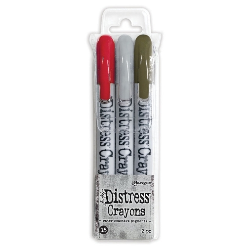 Picture of Tim Holtz Distress Crayons | Σετ Υδατοδιαλυτών Sticks Χρωστικής για Mixed Media - Set 15