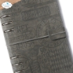 Picture of Elizabeth Craft Designs A5 Planner - Embossed Taupe | Planner A5 με 6 Κρίκους