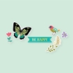 Picture of American Crafts Αυτοκόλλητα -  April & Ivy, Icons Gold Foil, 51τεμ.