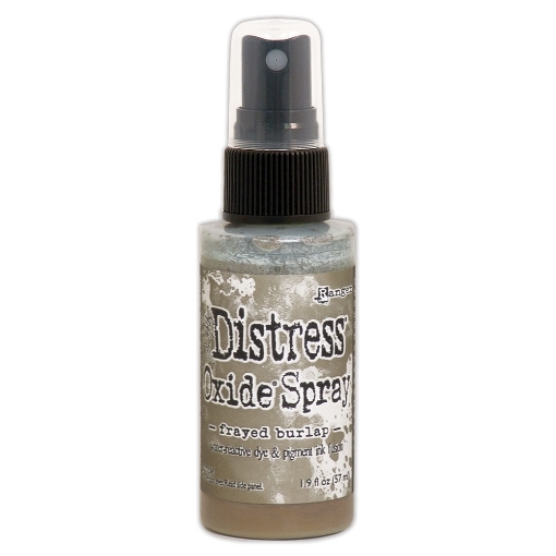 Picture of Tim Holtz Distress Oxide Spray | Υβριδικό Μελάνι Οξείδωσης σε Σπρέι για Mixed Media - Frayed Burlap
