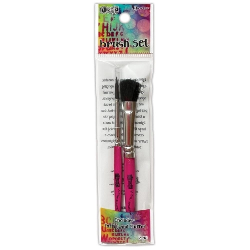 Picture of Ranger Dyan Reaveley Dylusions Dyamond Brush Set 2pcs