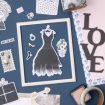 Picture of American Crafts Διακοσμητικά Εφήμερα  - A Perfect Match, Icons, Vellum Gold Foil, 61τεμ.