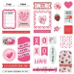 Picture of Photoplay Διακοσμητικά Cardstock Εφήμερα - Smitten, 26τεμ.