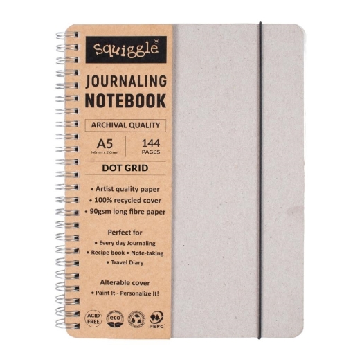 Picture of Little Birdie Journaling Note Book Premium Quality A5 - Dot Grid