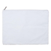 Picture of Little Birdie Customizable Canvas Zipper Pouch  - Υφασμάτινη Κασετίνα 15.5"X11.5" - Λευκό