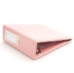 Picture of We R Memory Keepers Classic Leather D-Ring Album 4"X4" – Pretty Pink