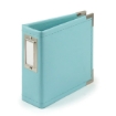 Picture of We R Memory Keepers Classic Leather D-Ring Album 4"X4" – Aqua