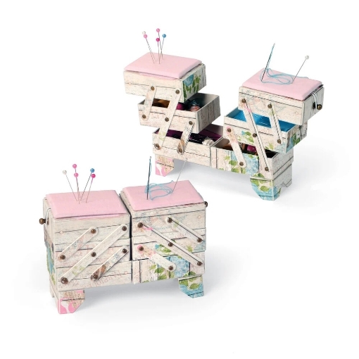 Picture of Sizzix ScoreBoards XL Die by Eileen Hull Μήτρα Κοπής Κουτί Ραπτικής- Cantilever Sewing Box