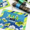 Picture of Therm-O-Web Deco Foil Reactive Foil Χρυσοτυπίας για Χαρτί & Ύφασμα - Ocean Blue, 5τεμ.