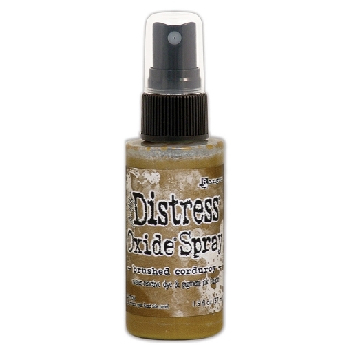 Picture of Tim Holtz Distress Oxide Spray | Υβριδικό Μελάνι Οξείδωσης σε Σπρέι για Mixed Media - Brushed Corduroy