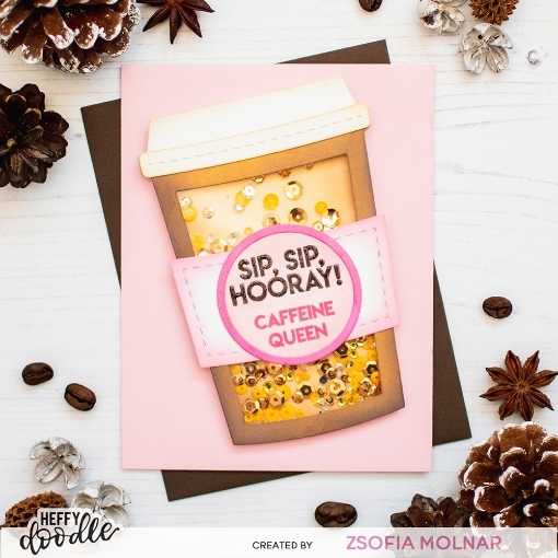 Picture of Heffy Doodle Coffee Cup Shaker Dies | Μεταλλικές Μήτρες Κοπής για Ποτήρι Καφέ & Shaker, 14τεμ.